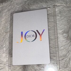 Dior JOY Card with Holographic Accents